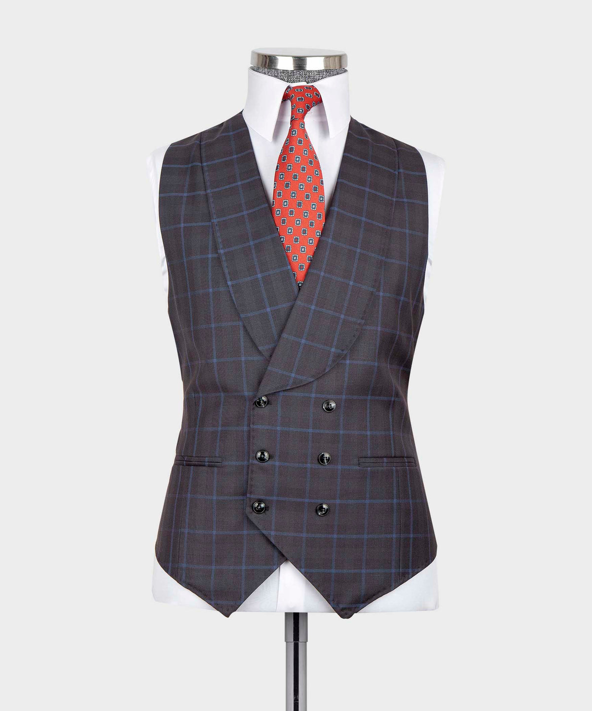 Charcoal Three-Piece Suit