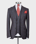 Charcoal Three-Piece Suit
