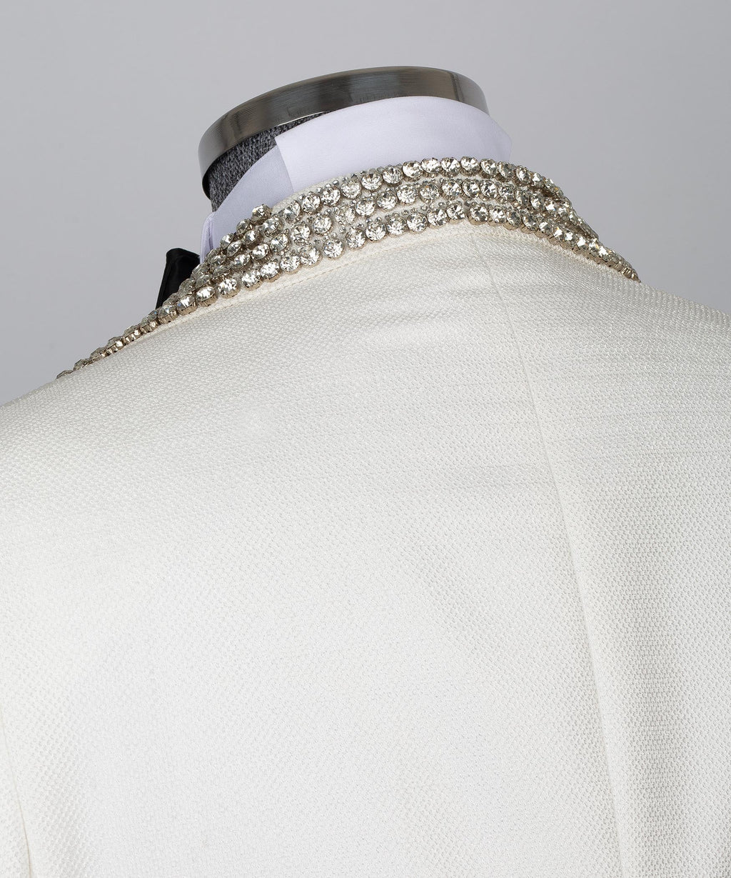White Gemstone Tuxedo