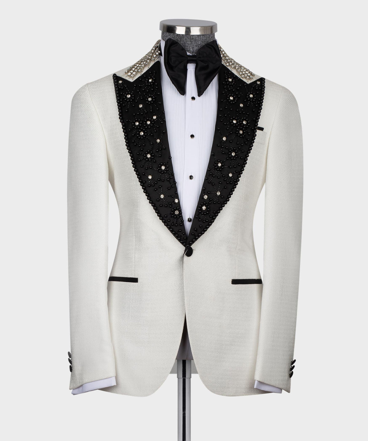 White Gemstone Tuxedo