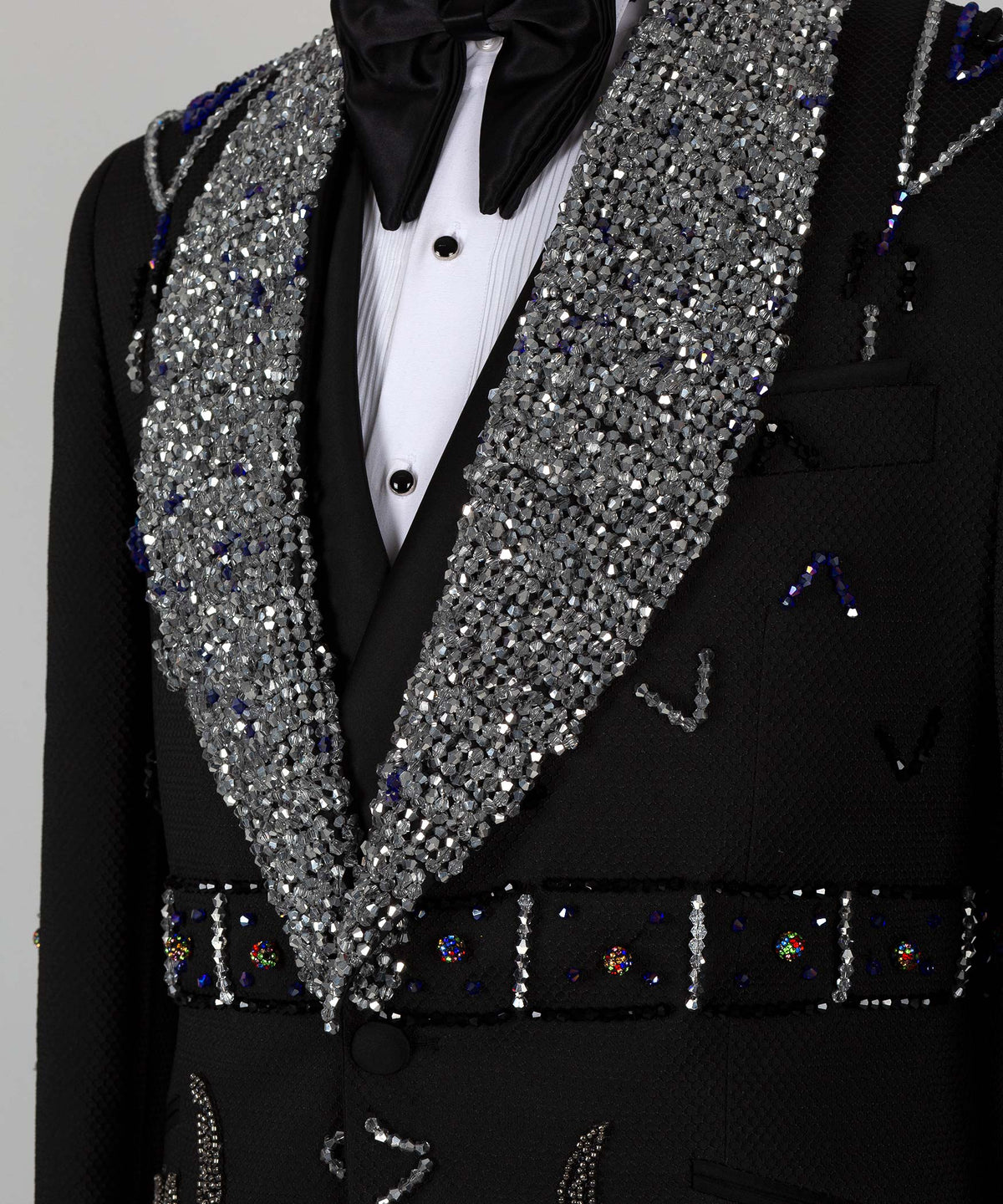 Gemstone Black Statement Tuxedo