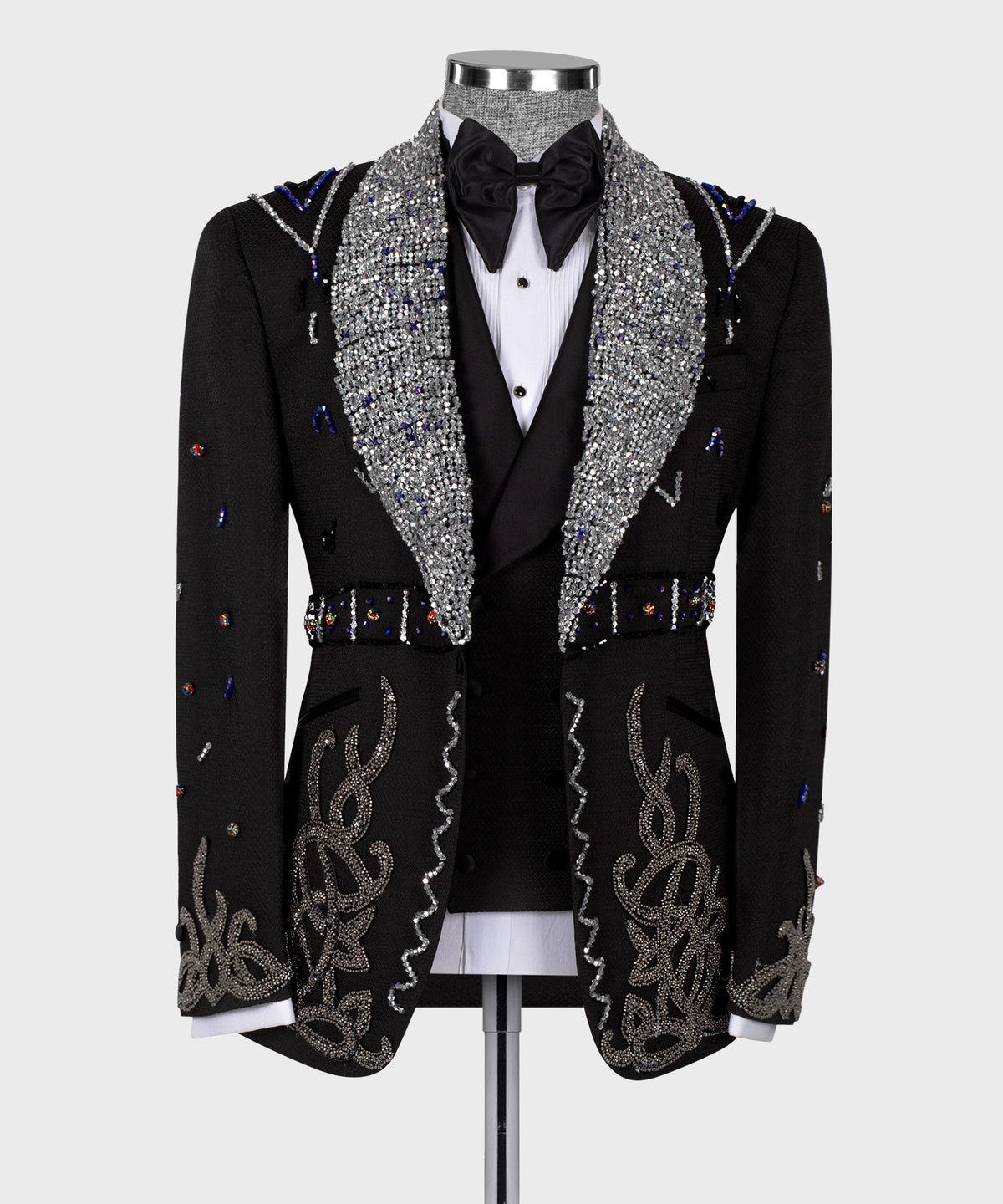 Gemstone Black Statement Tuxedo