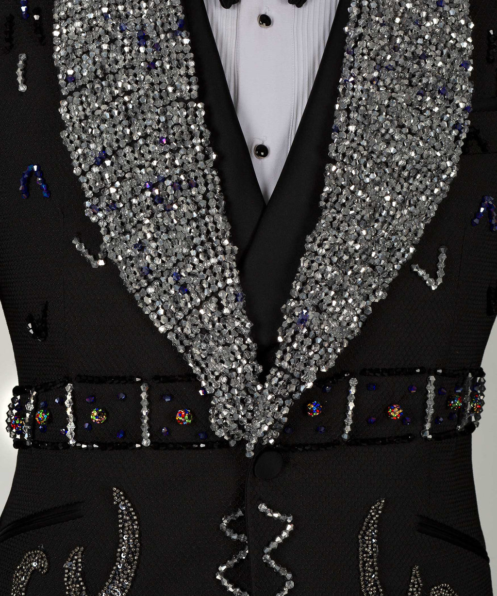 Gemstone Black Statement Tuxedo