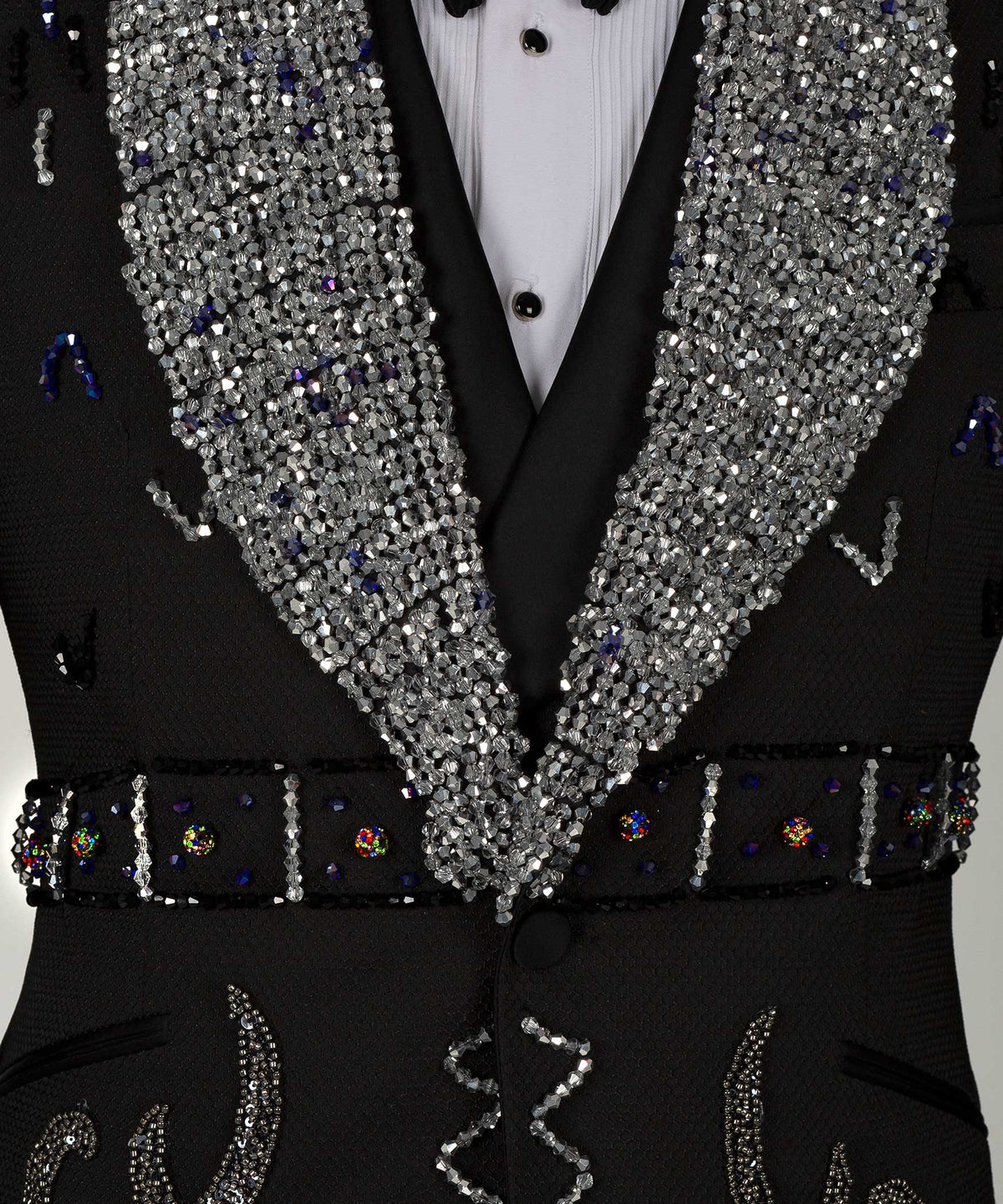 Gemstone Black Statement Tuxedo