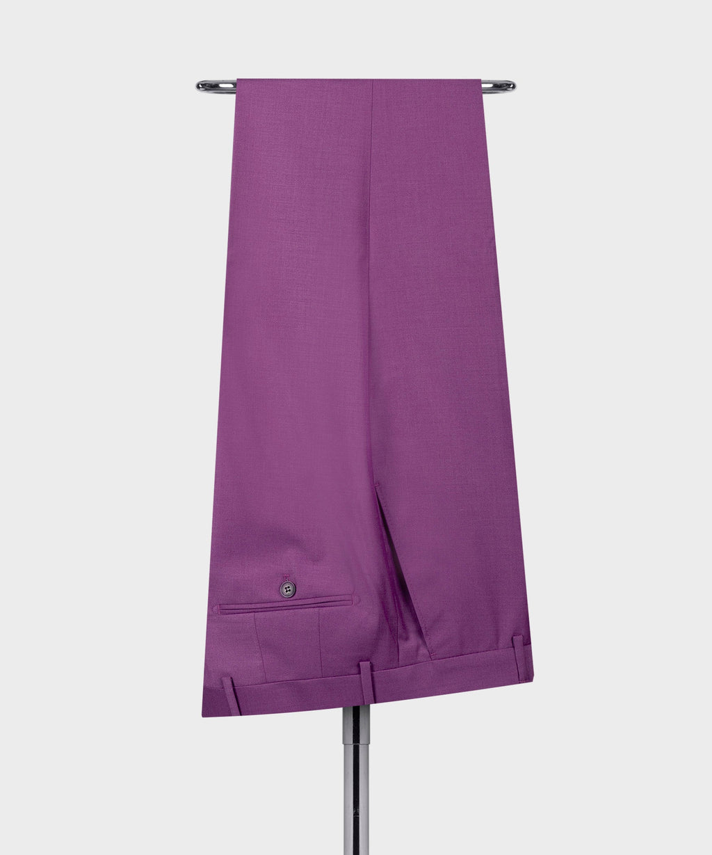 Fuchsia Golden Button Business Classic Suit