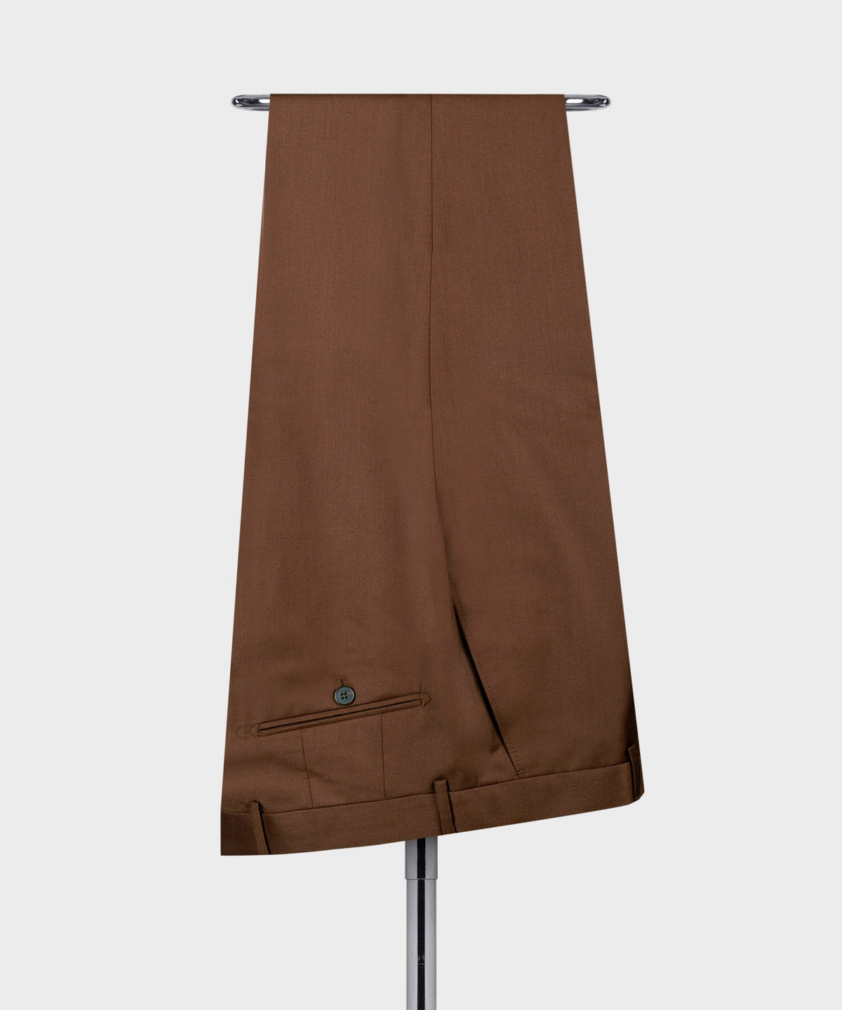 Gold Six Button Brown Double-Breasted Suit