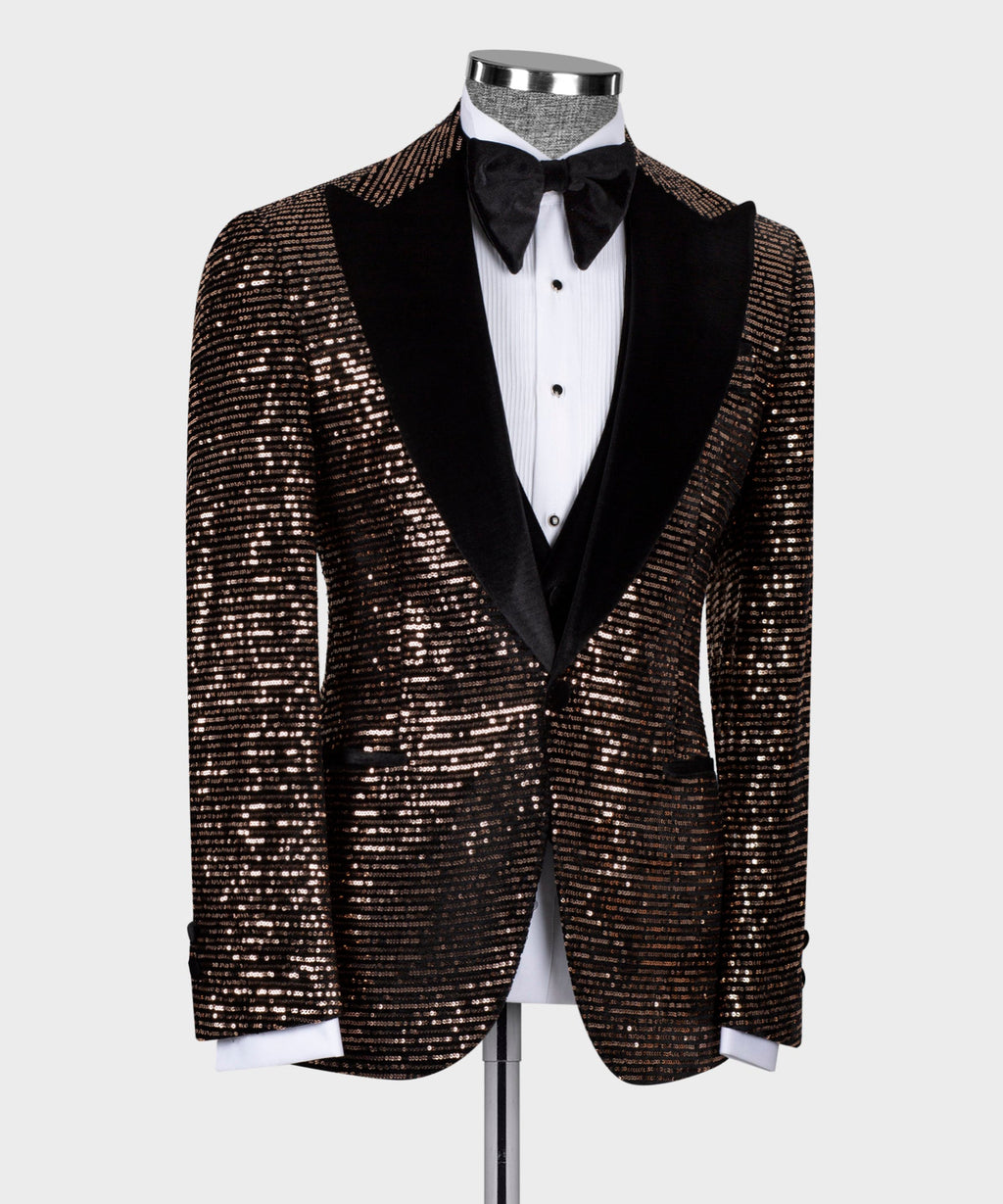 Velvet Tuxedo Copper-Black