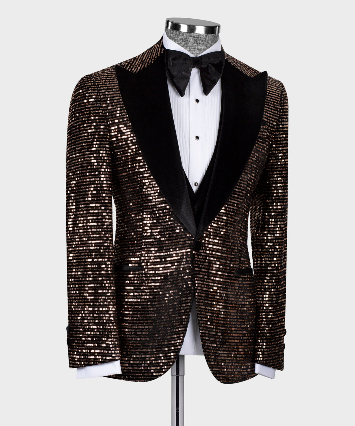 Velvet Tuxedo Copper-Black
