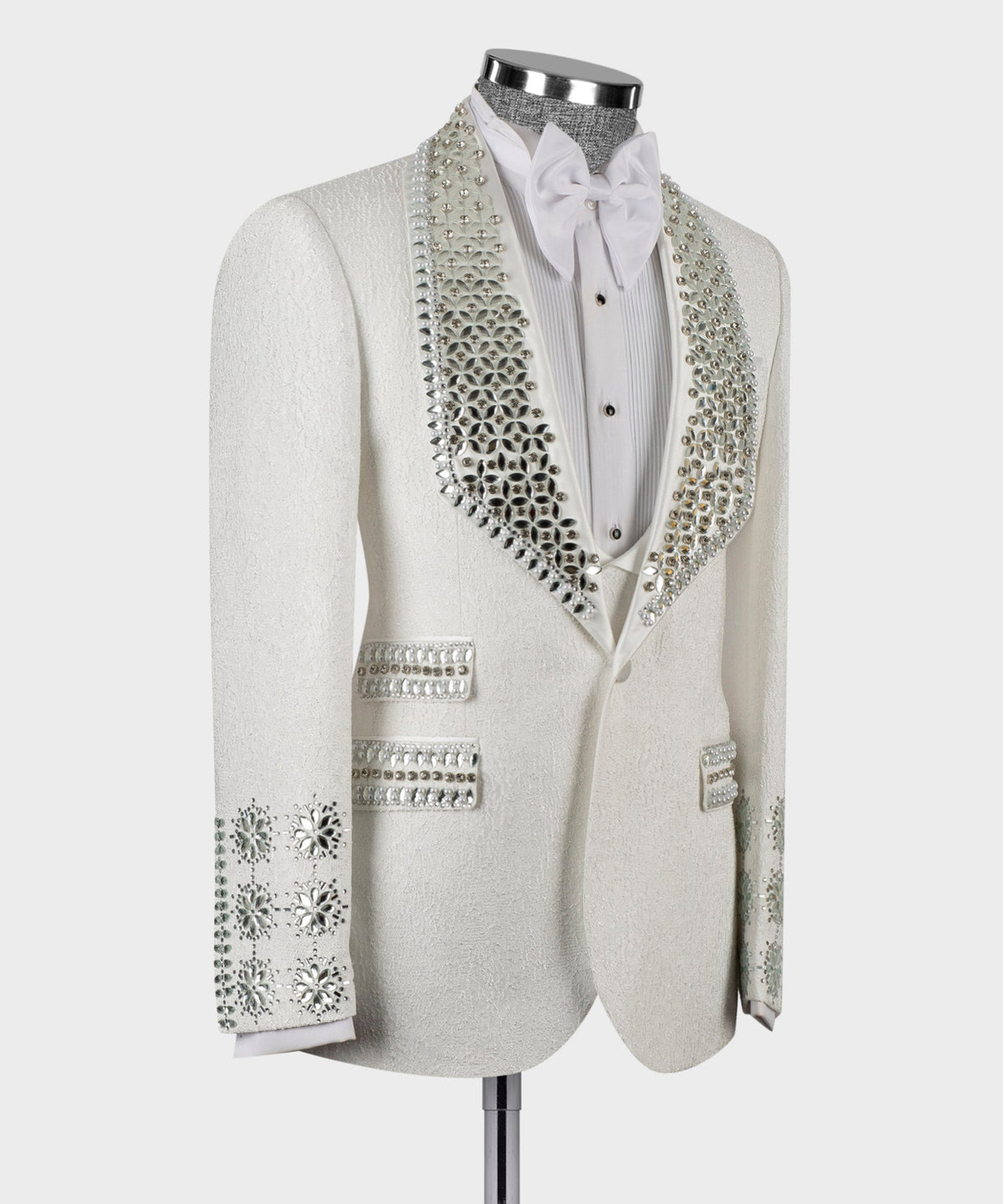 Silver Statement Tuxedo - Style 03