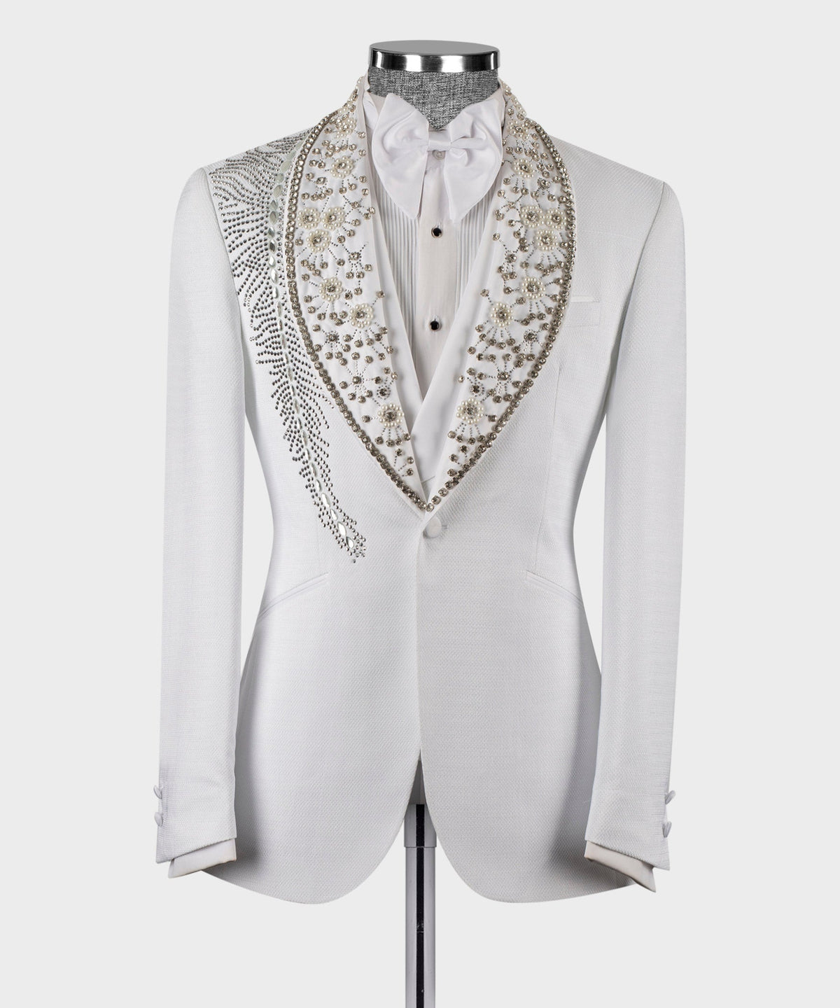 Silver Statement Tuxedo - Style 01