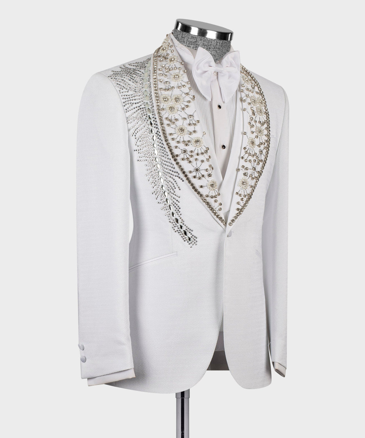 Silver Statement Tuxedo - Style 01