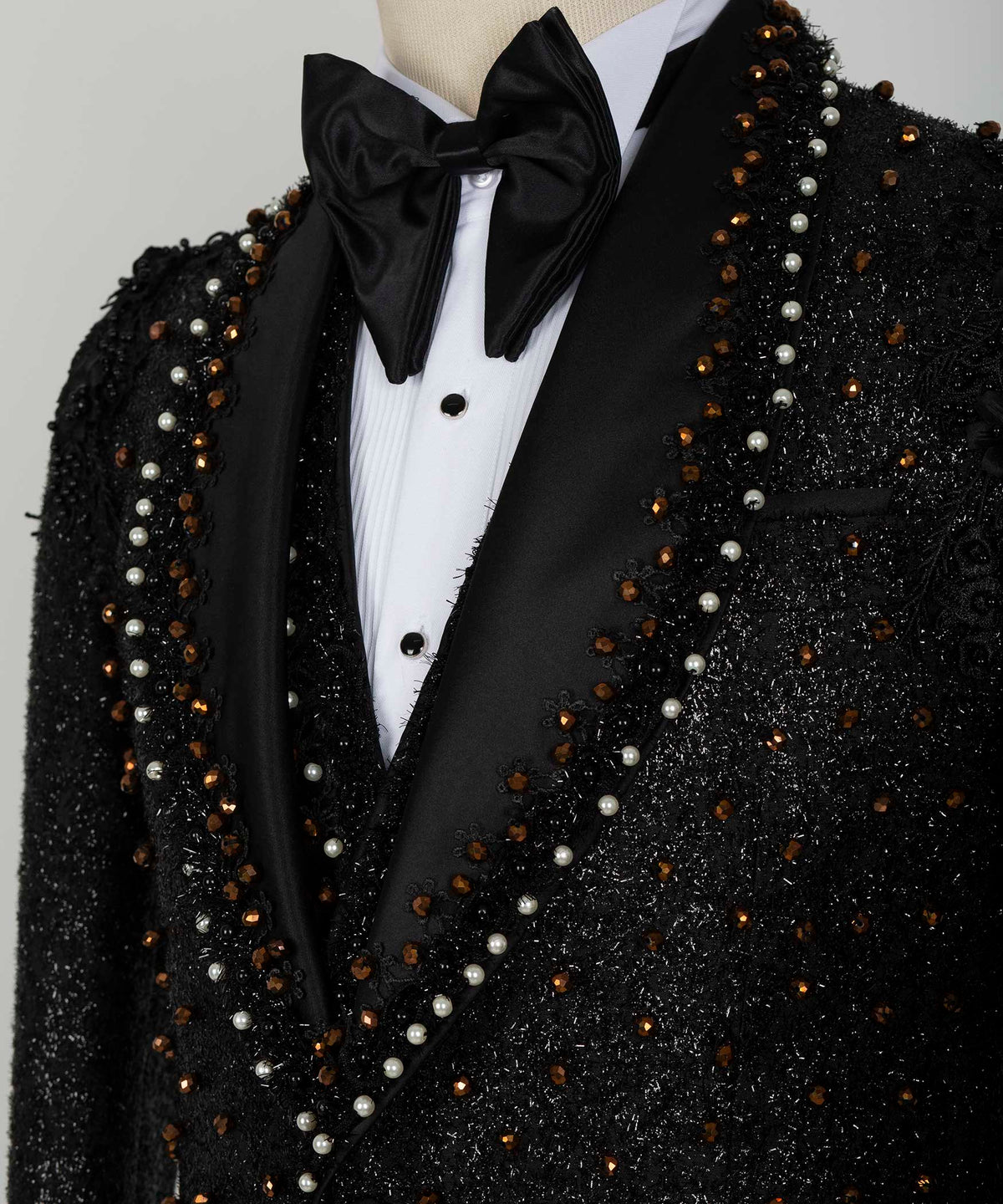 Black Statement Tuxedo - Style 03