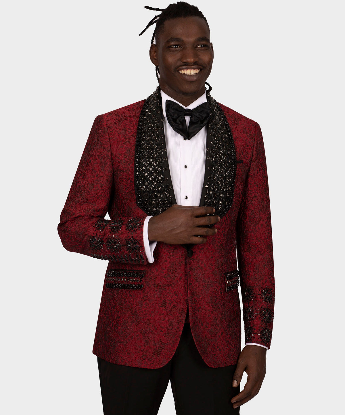 White Statement Tuxedo - Style 02
