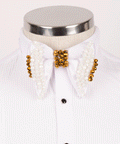 White Formal Bow Tie - Style 06