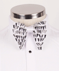 White Formal Bow Tie - Style 03