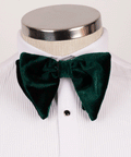 Green Velvet Bow Tie
