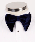 Blue Velvet Bow Tie