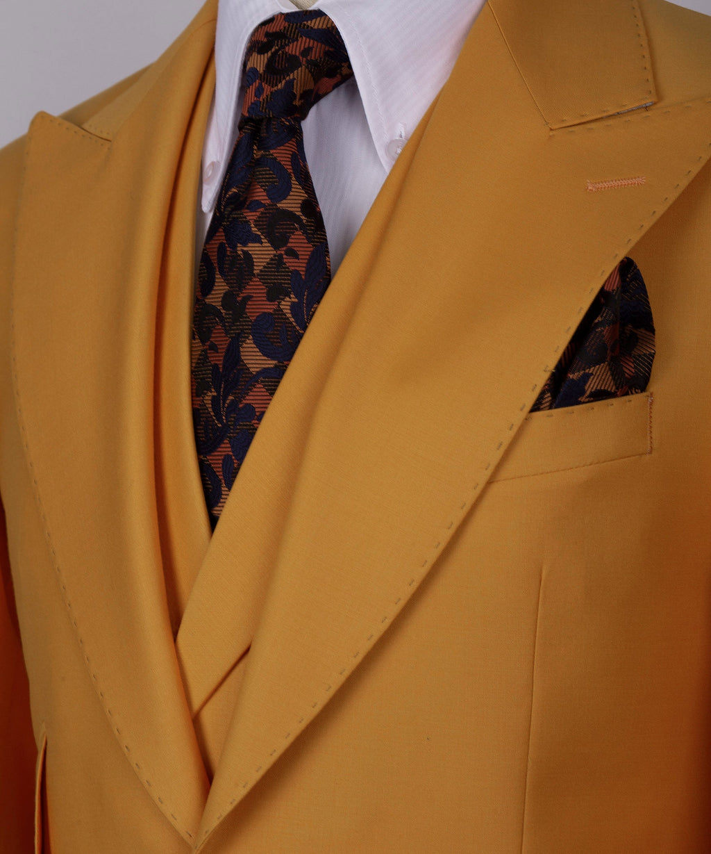 Gold Three-Piece Suit