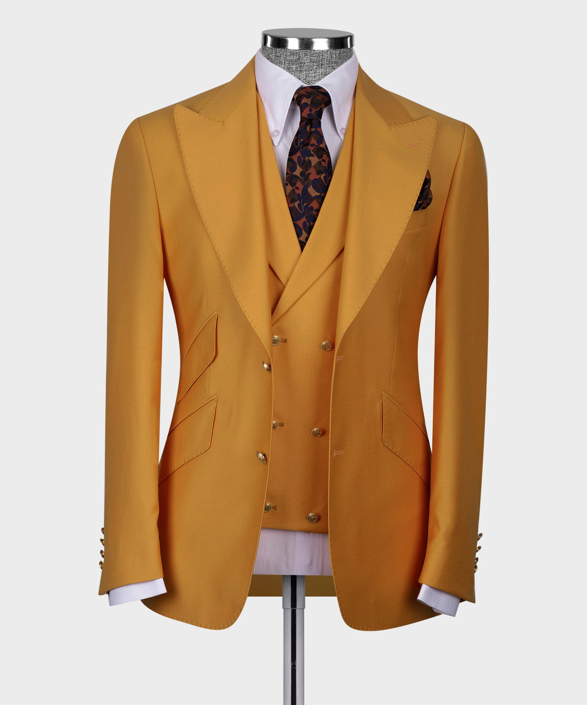 Gold Three-Piece Suit
