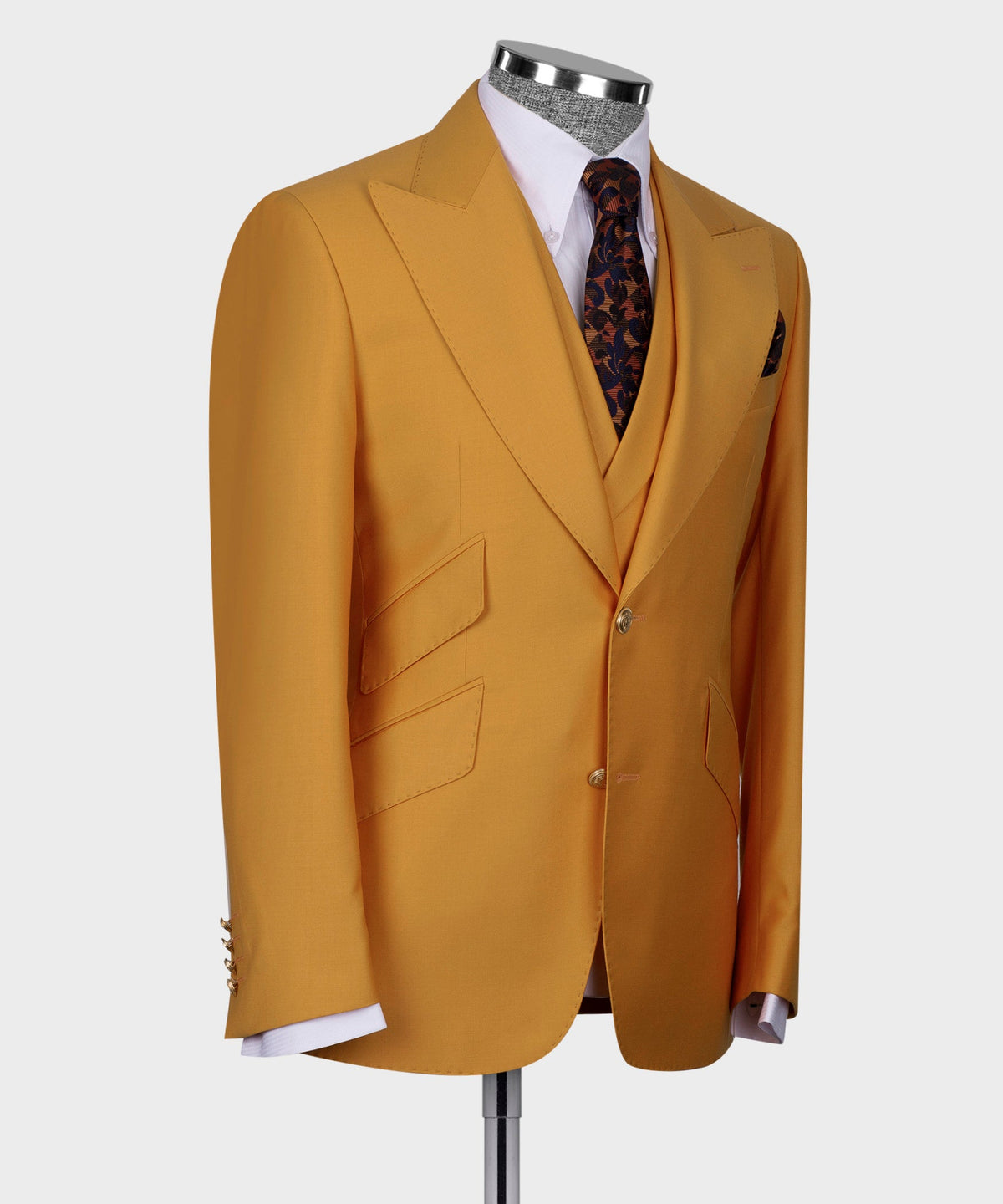 Gold Three-Piece Suit