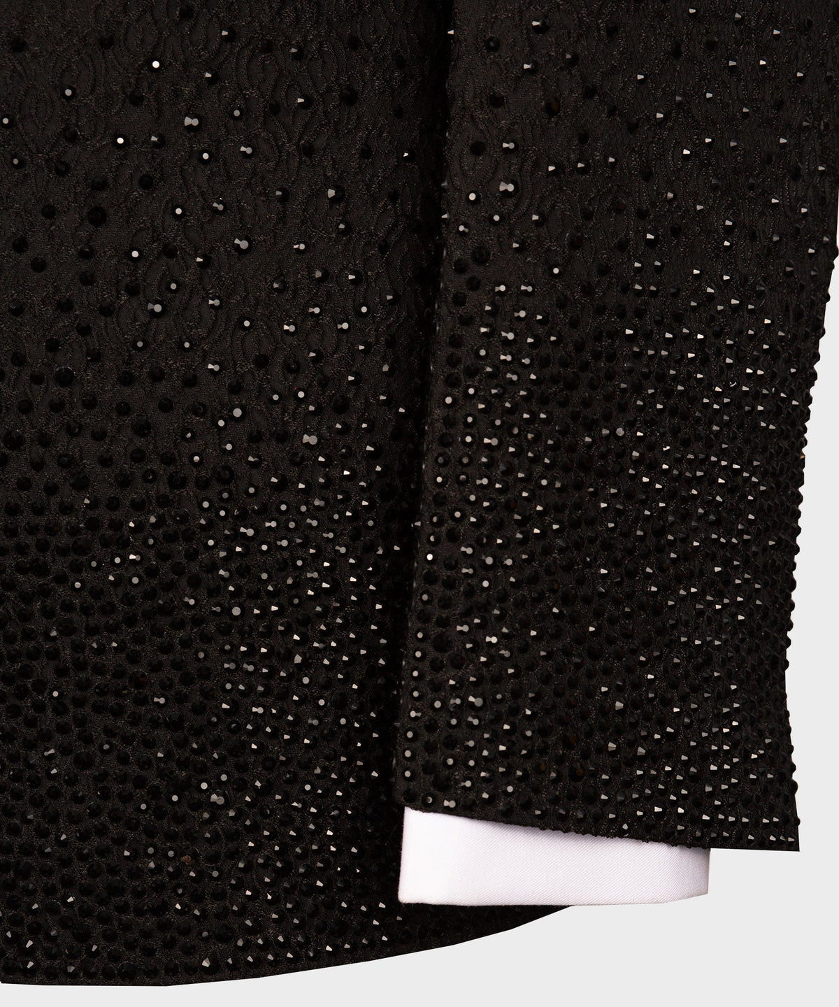 Black Gemstone Black Statement Tuxedo - Style 03