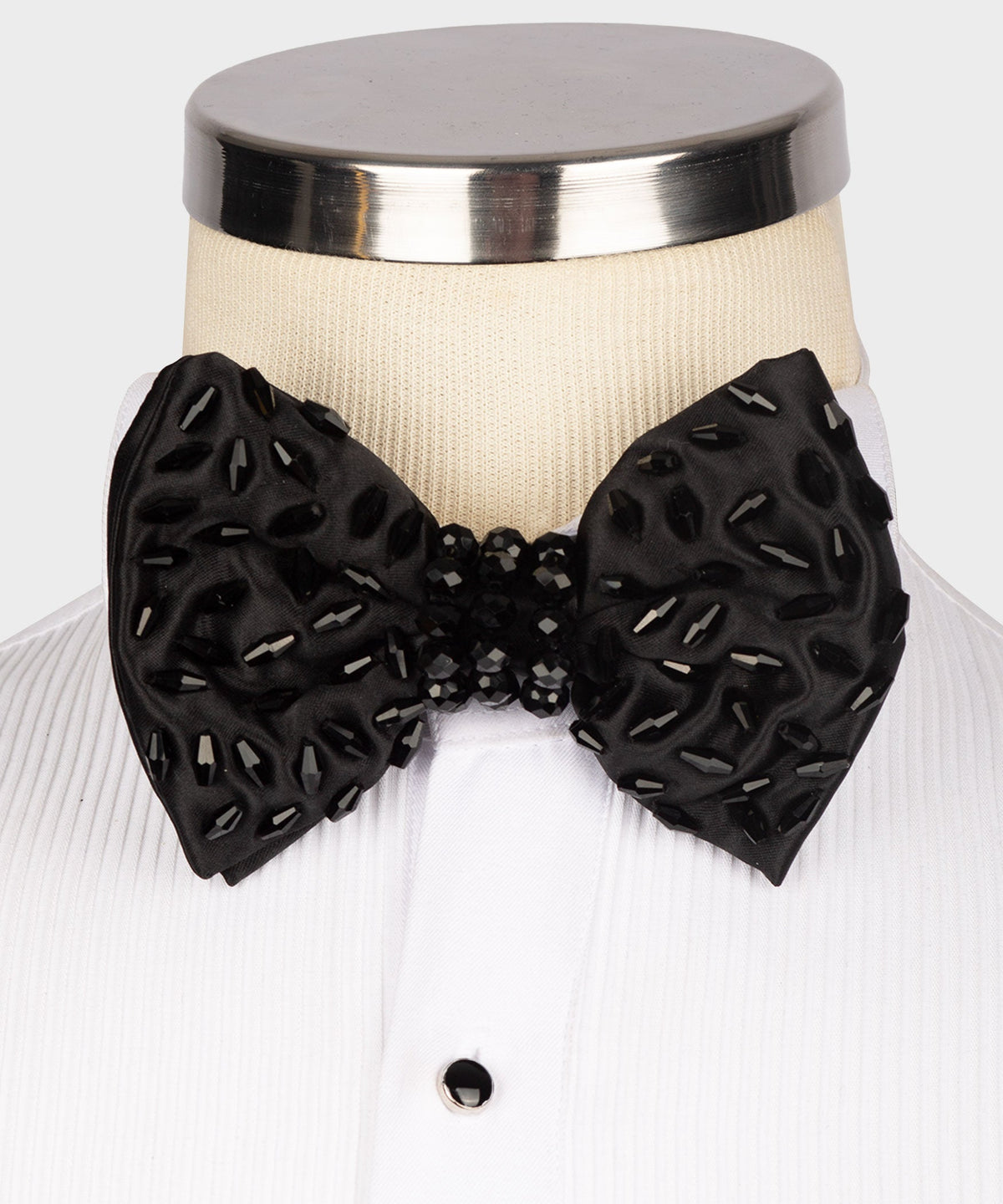 Black Statement Bow Tie - Style 07