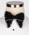 Black Statement Bow Tie - Style 05