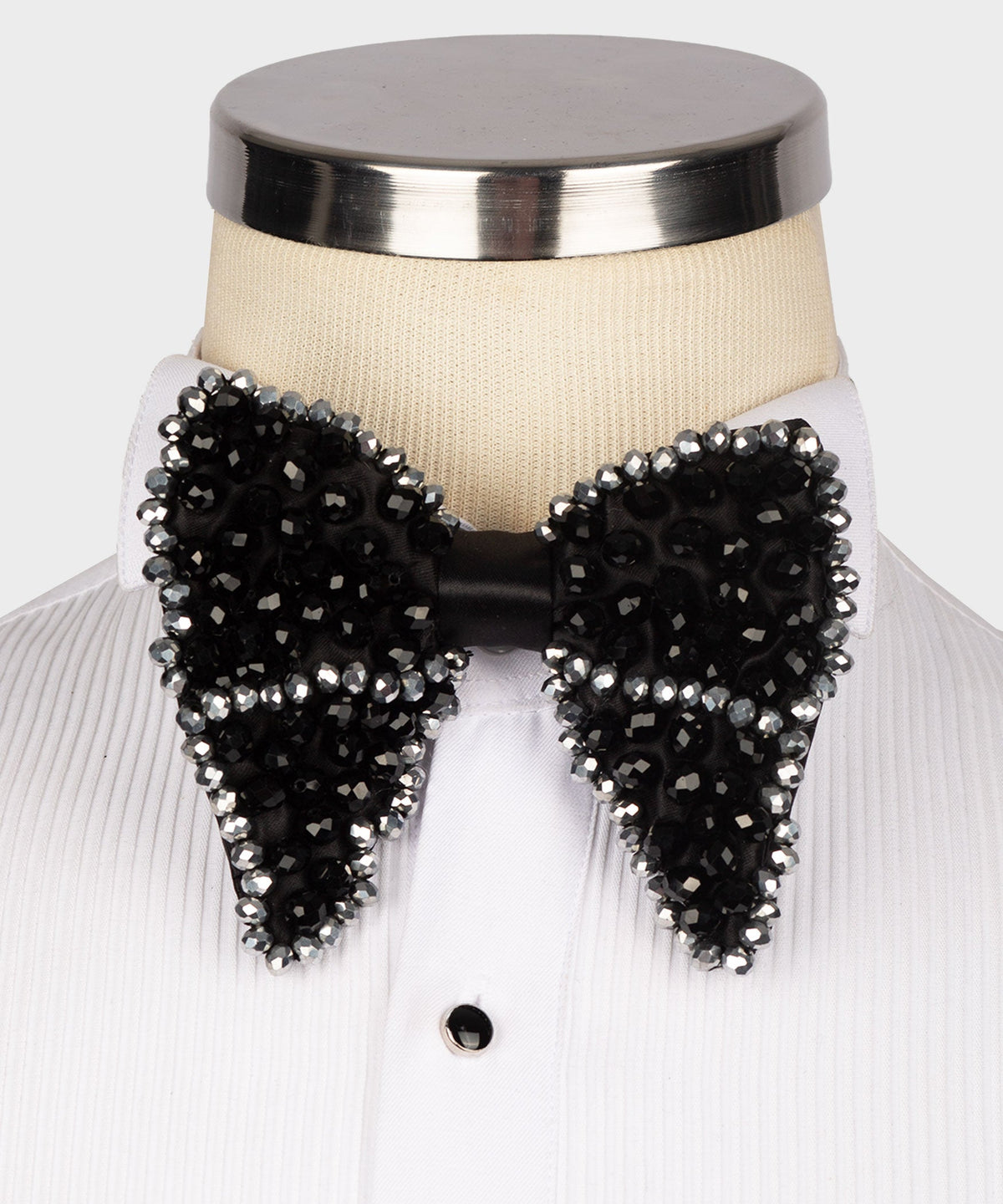 Black Statement Bow Tie - Style 05