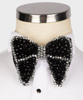 Black Statement Bow Tie - Style 04