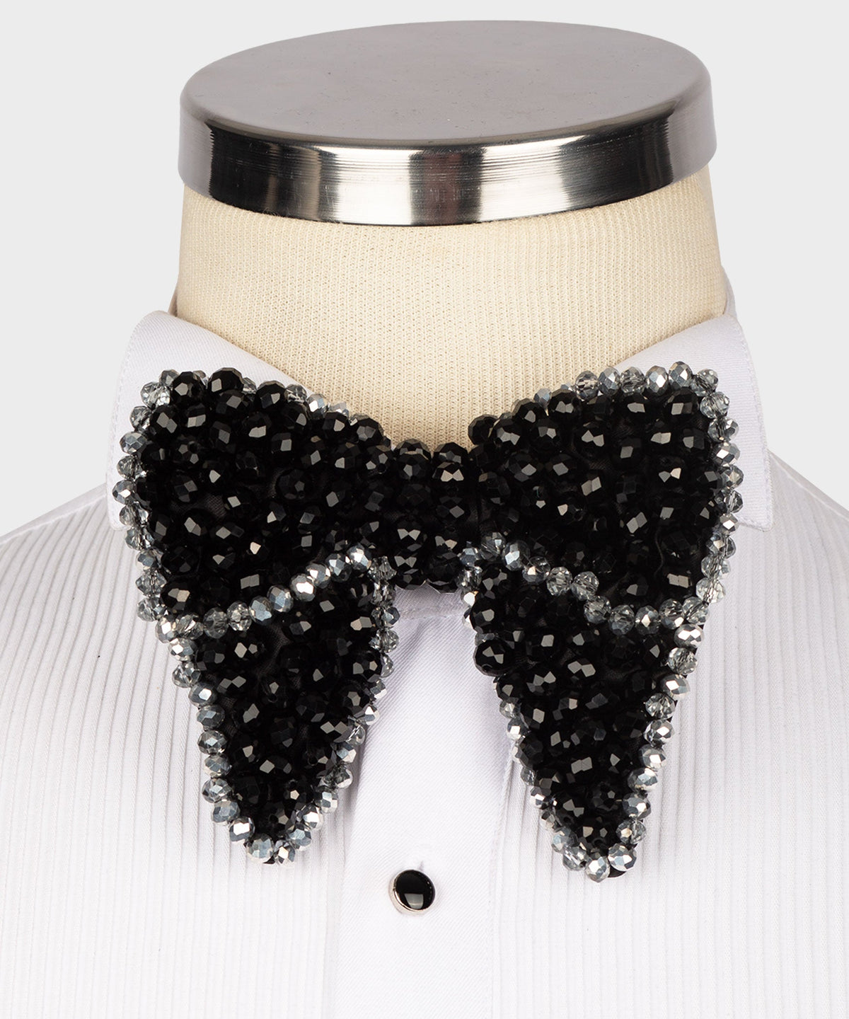 Black Statement Bow Tie - Style 03