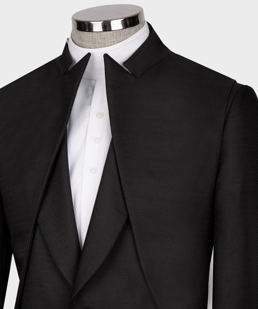 Black Double Collar