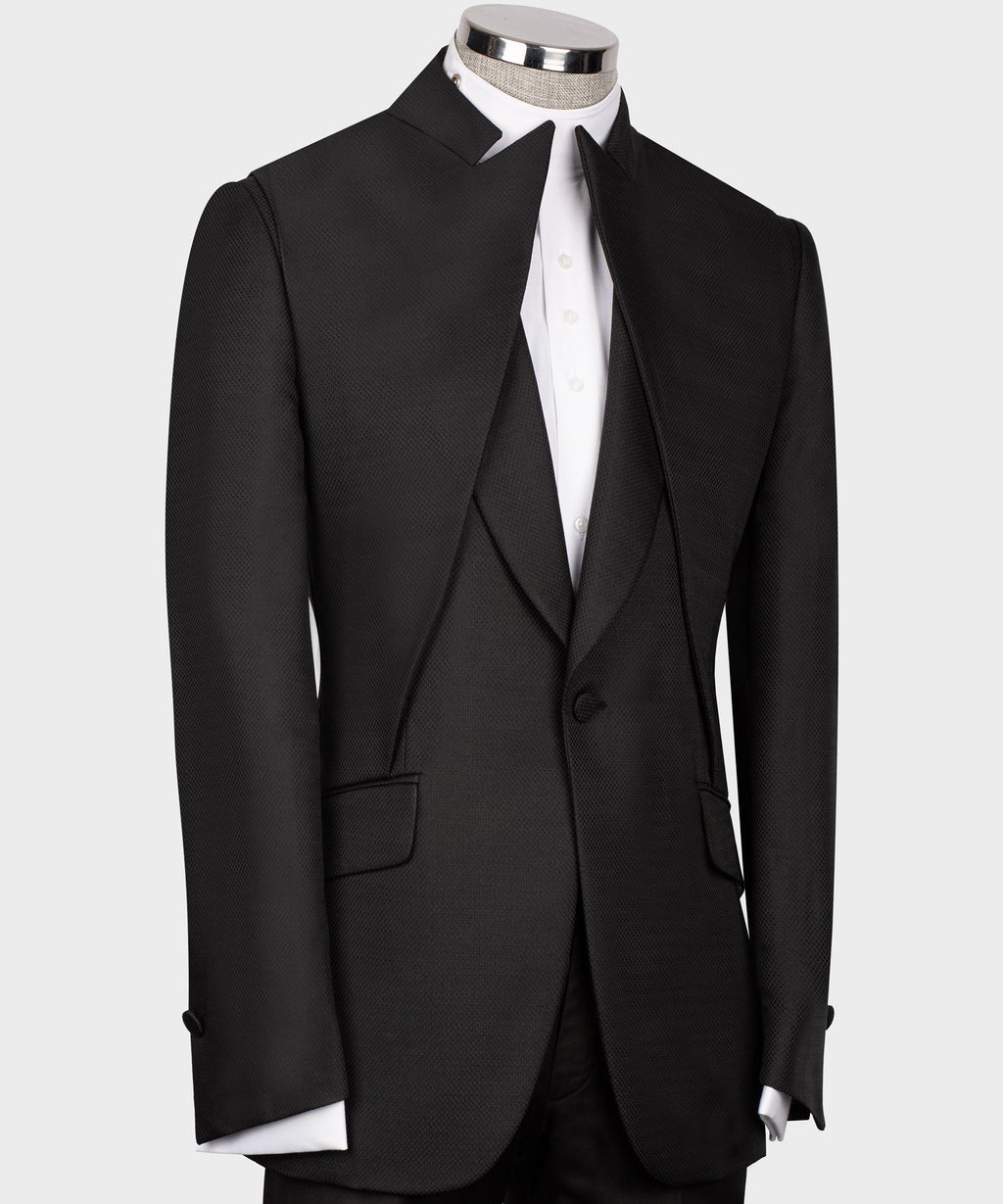 Black Double Collar