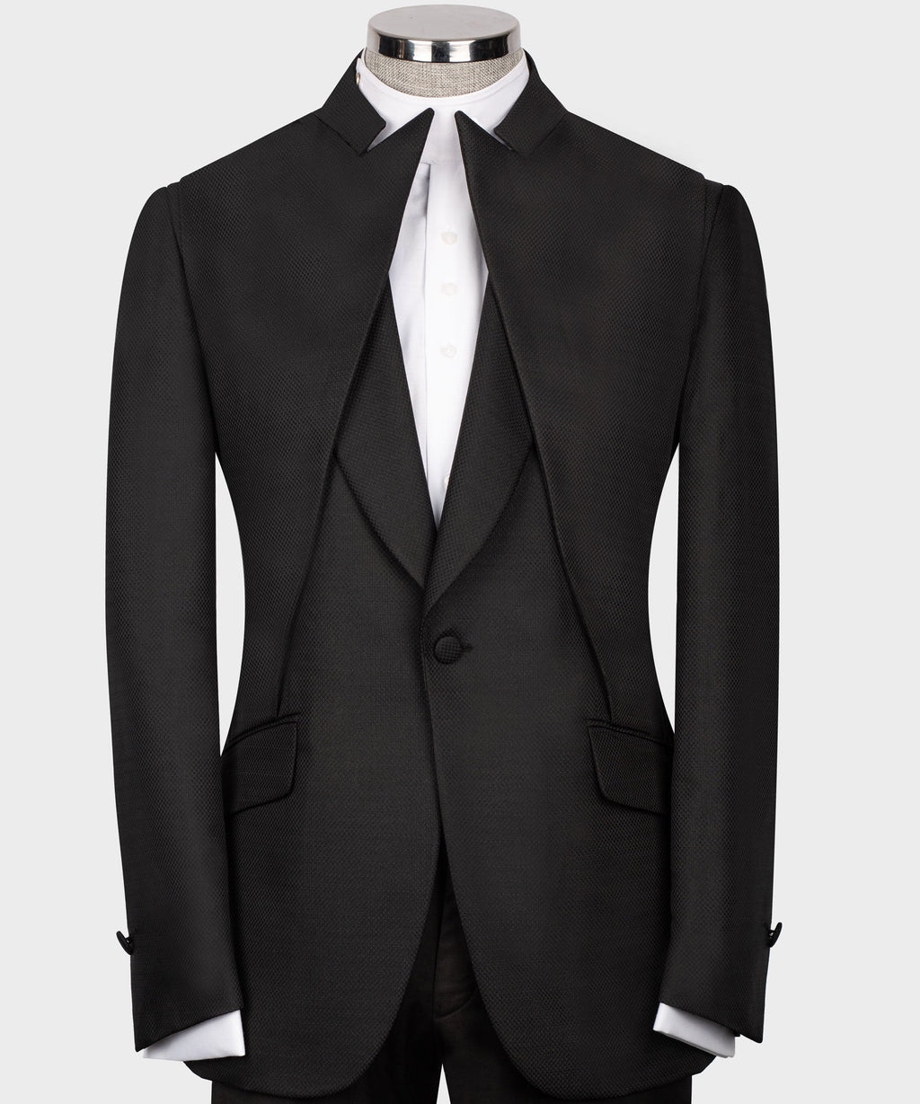 Black Double Collar