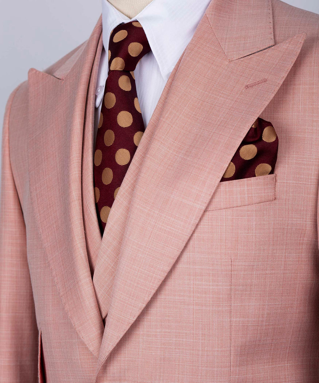 Red Three-Piece Suit - Style 03