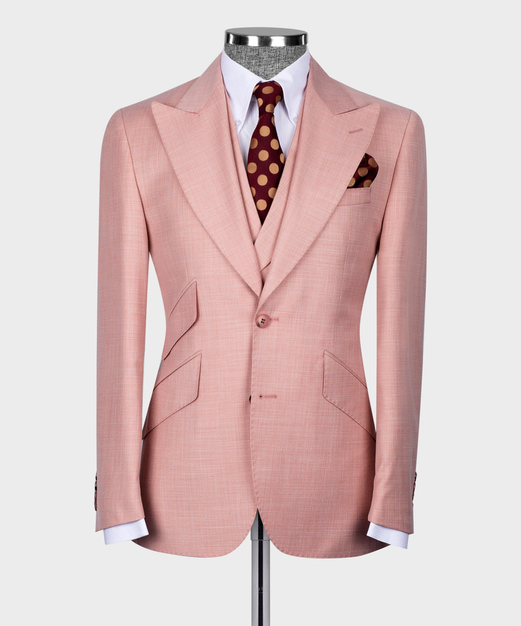 Red Three-Piece Suit - Style 03