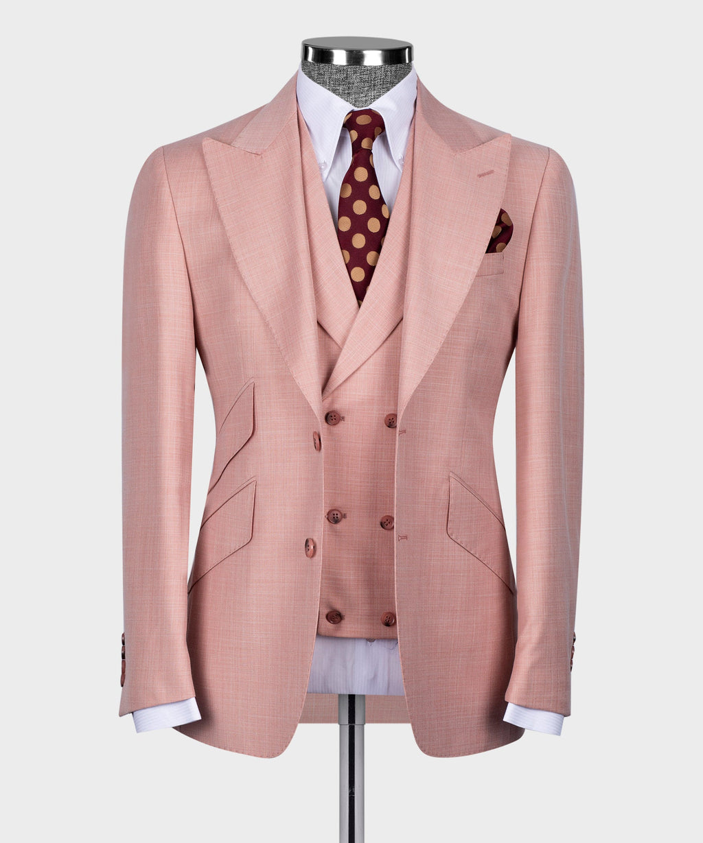 Red Three-Piece Suit - Style 03