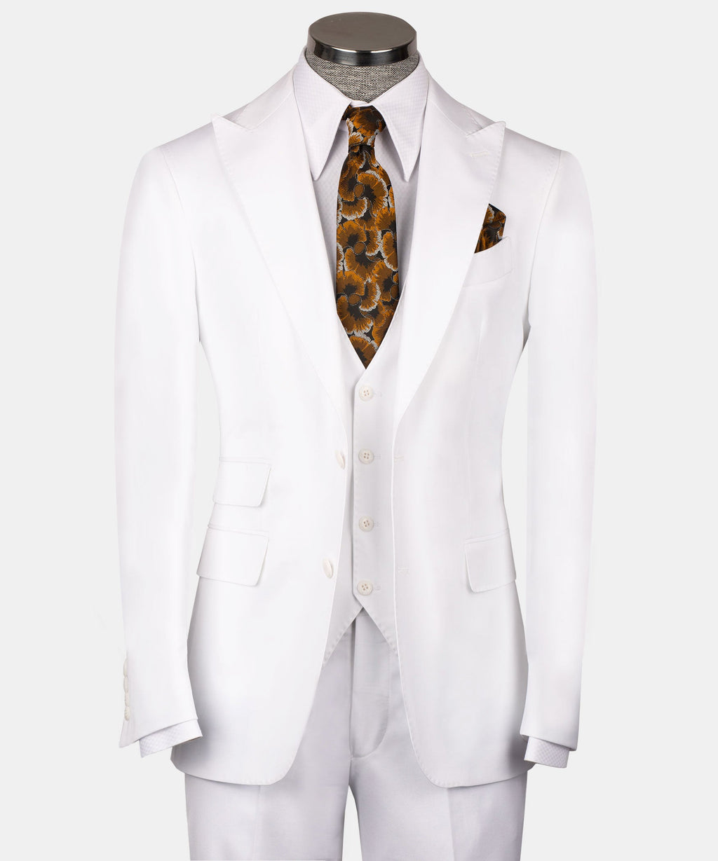 White Classic Vest