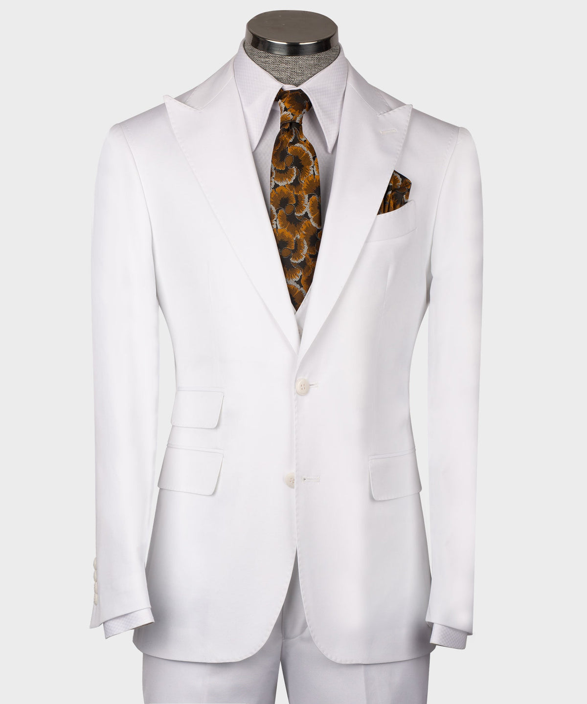 White Classic Vest