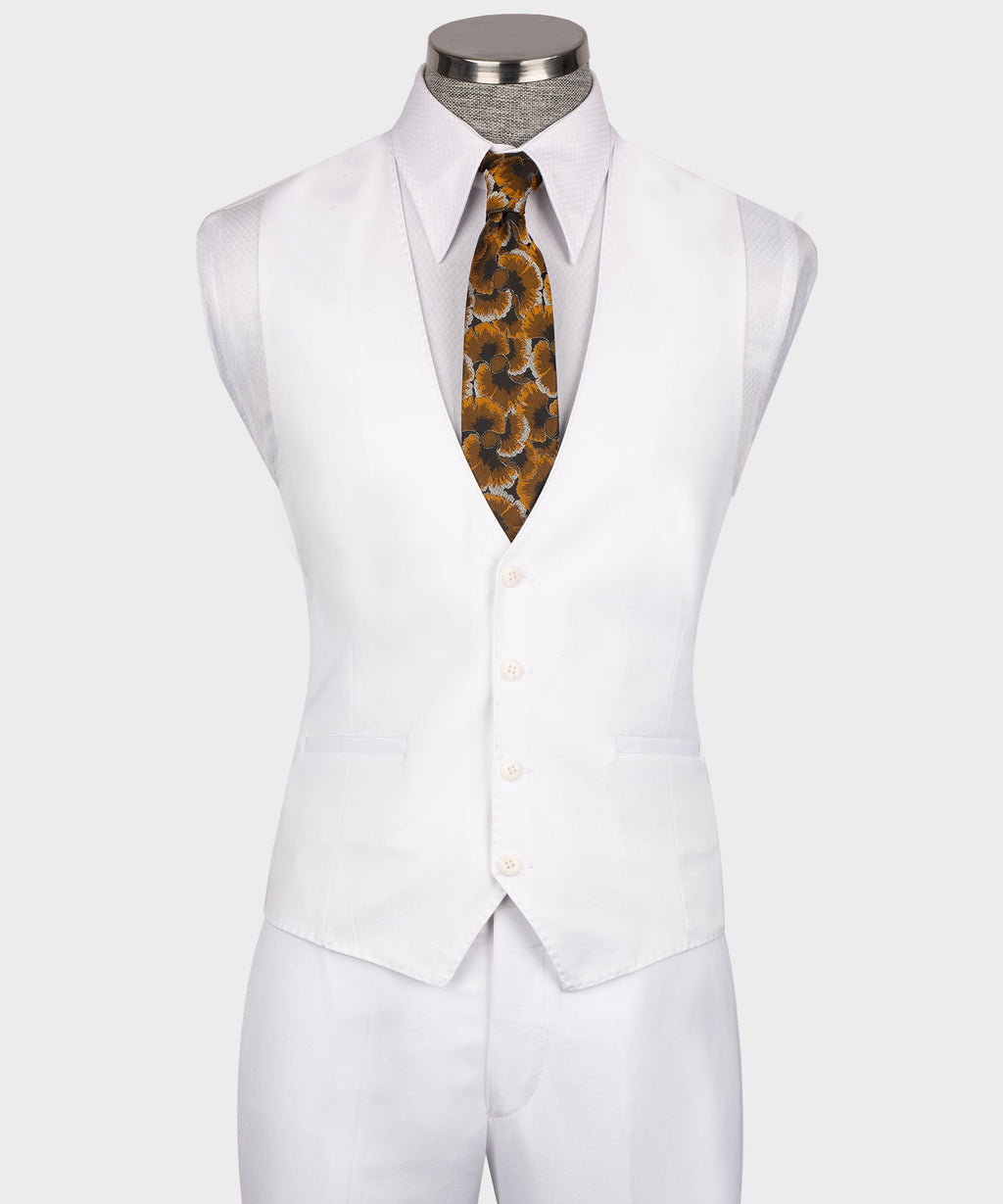 White Classic Vest