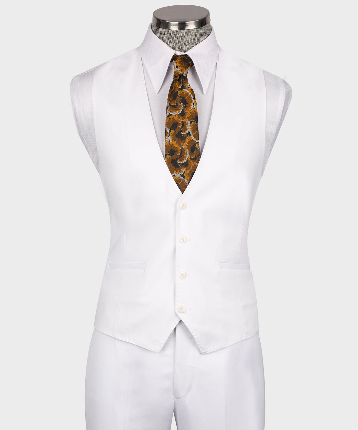 White Classic Vest
