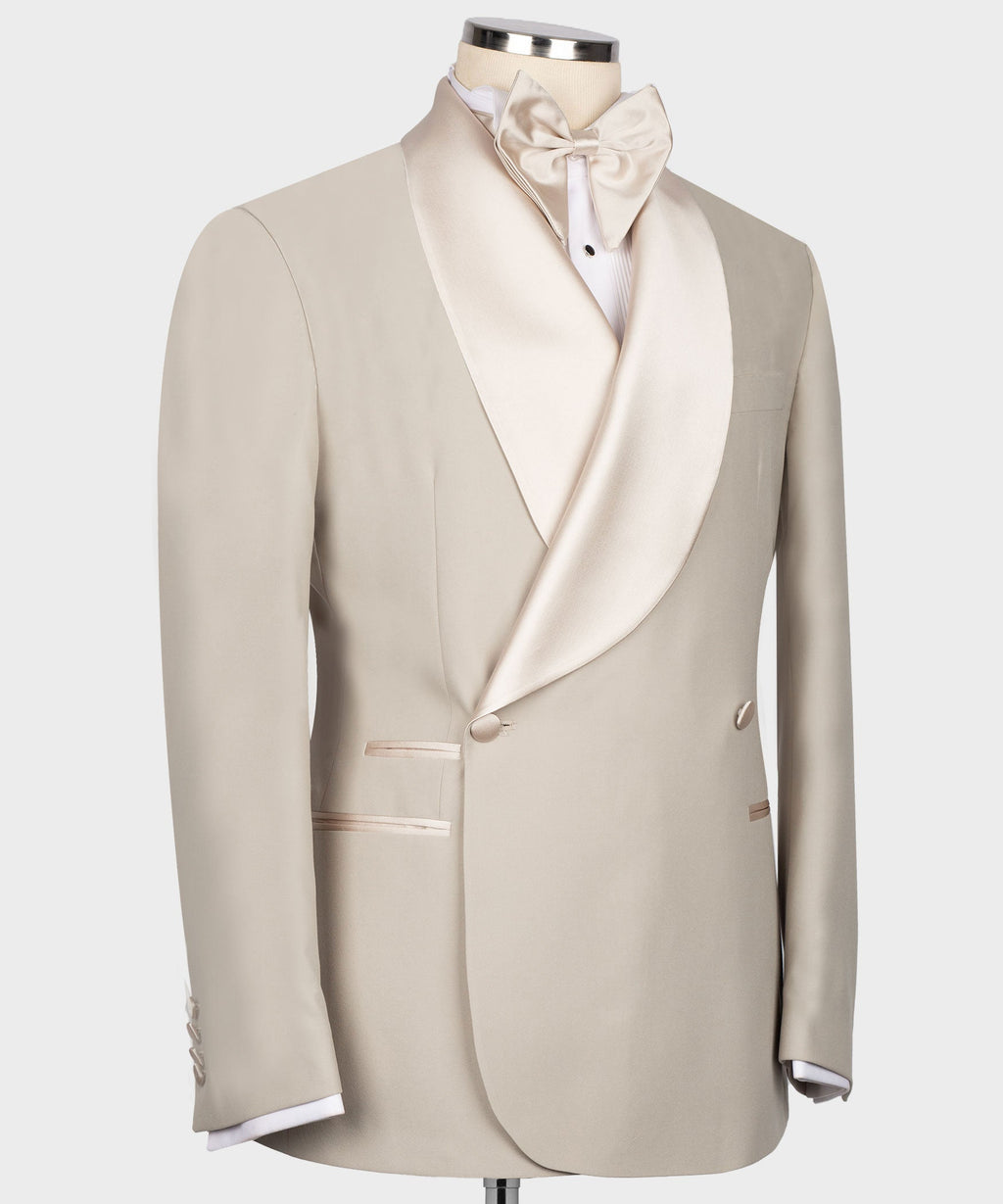 Beige Tuxedo