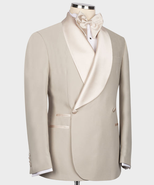 Beige Tuxedo