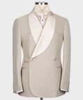 Beige Tuxedo