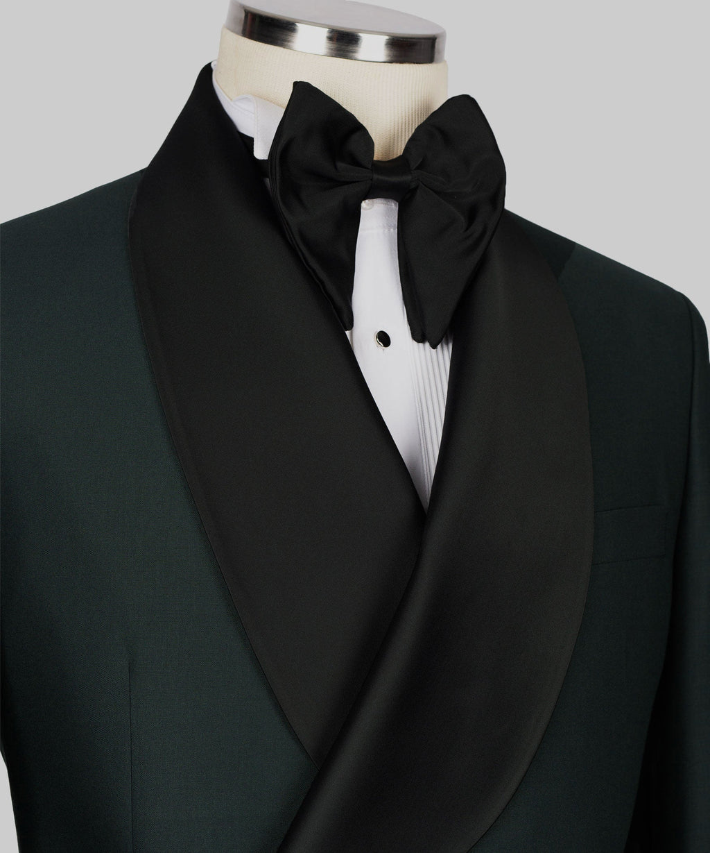 Black Collar Green Tuxedo - Style 01