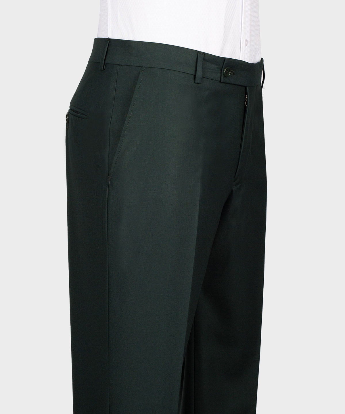 Black Collar Green Tuxedo - Style 01