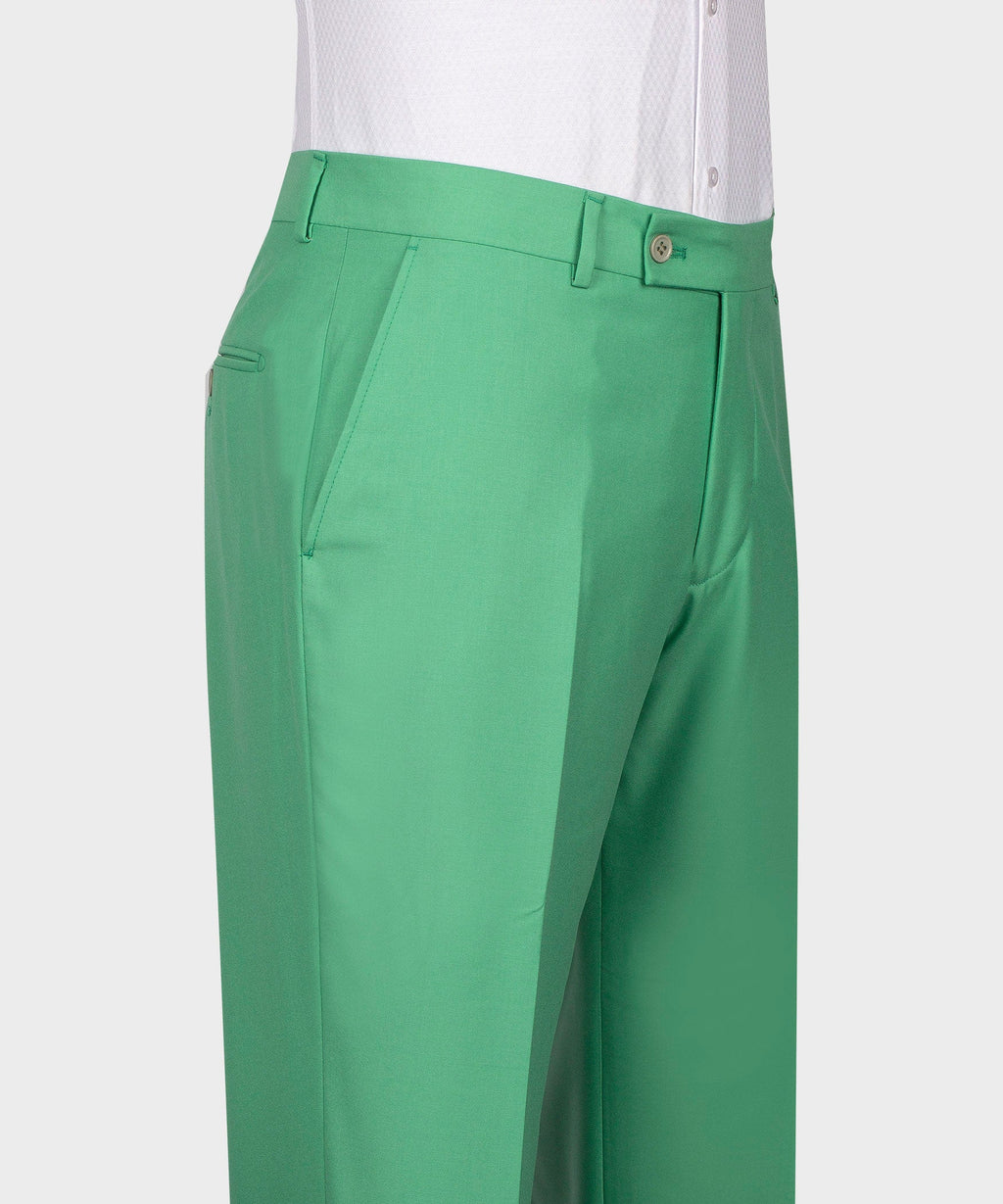 Black Collar Green Tuxedo - Style 02