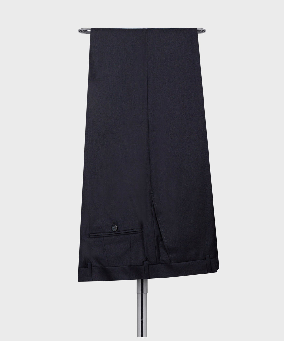 Three-Piece Suit Dark Navy Blue - Gold-Button