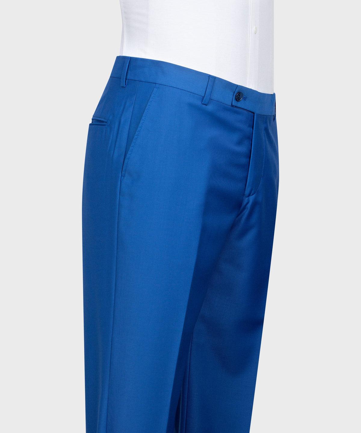 Blue Double-Breasted Suit - Style 05