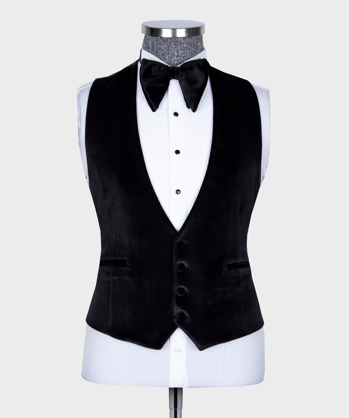 Blue-Pearl Velvet Tuxedo