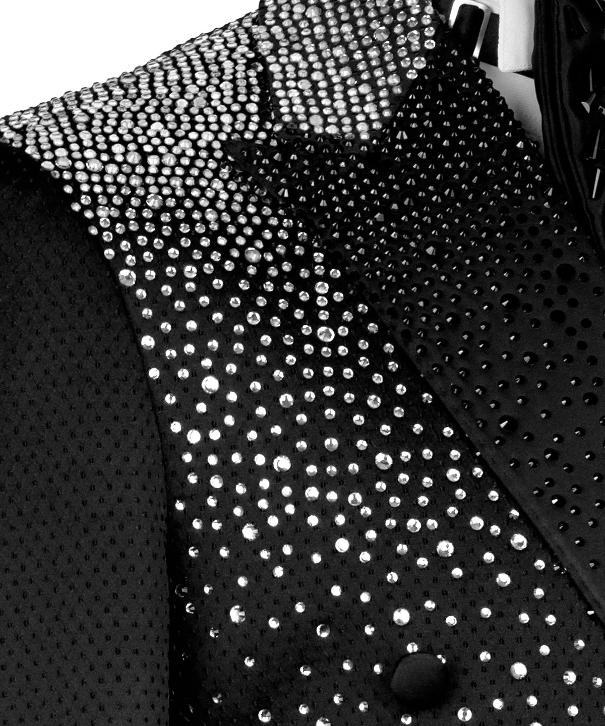 Black Embroidered Tuxedo - Style 02
